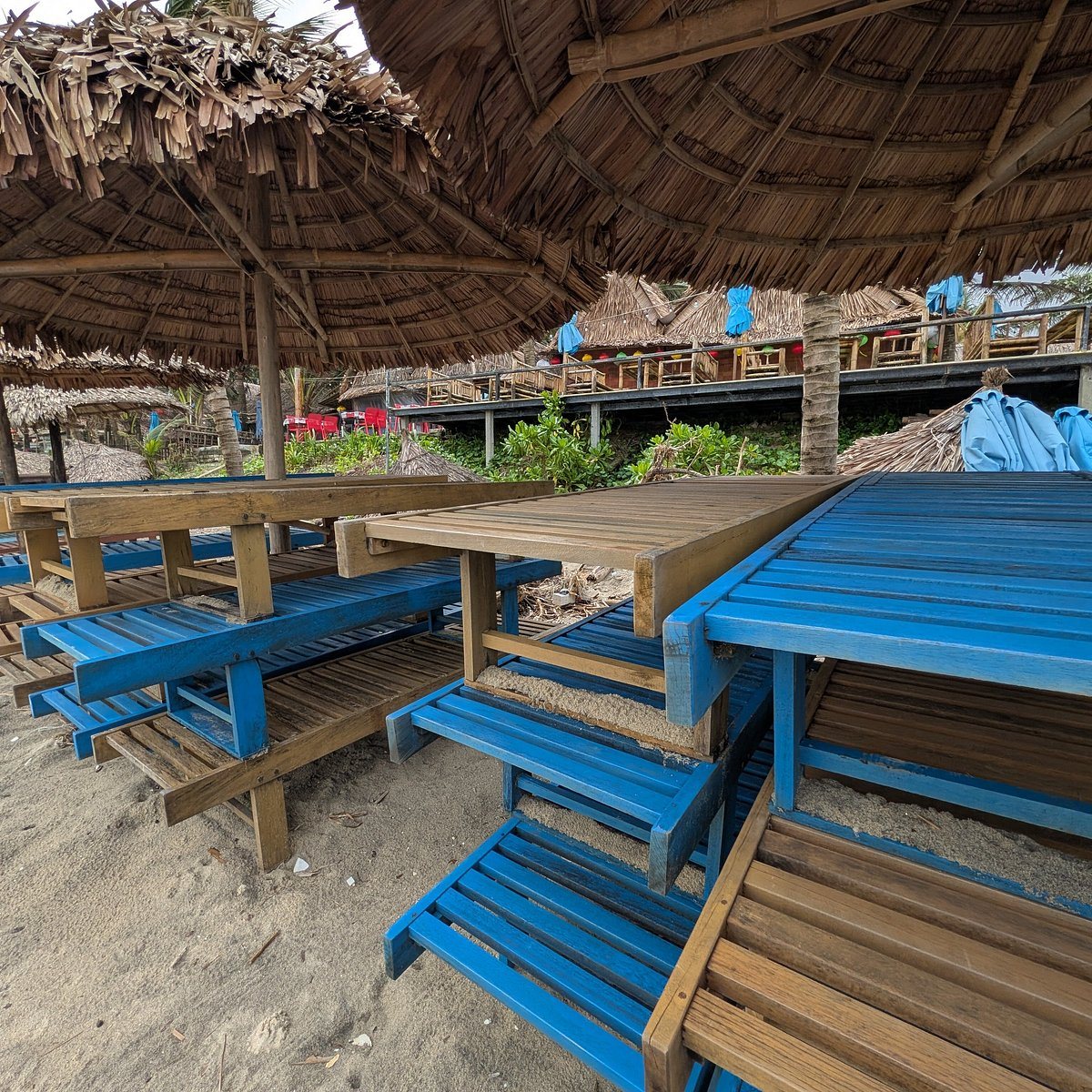 Ghế nghỉ bên bãi biển