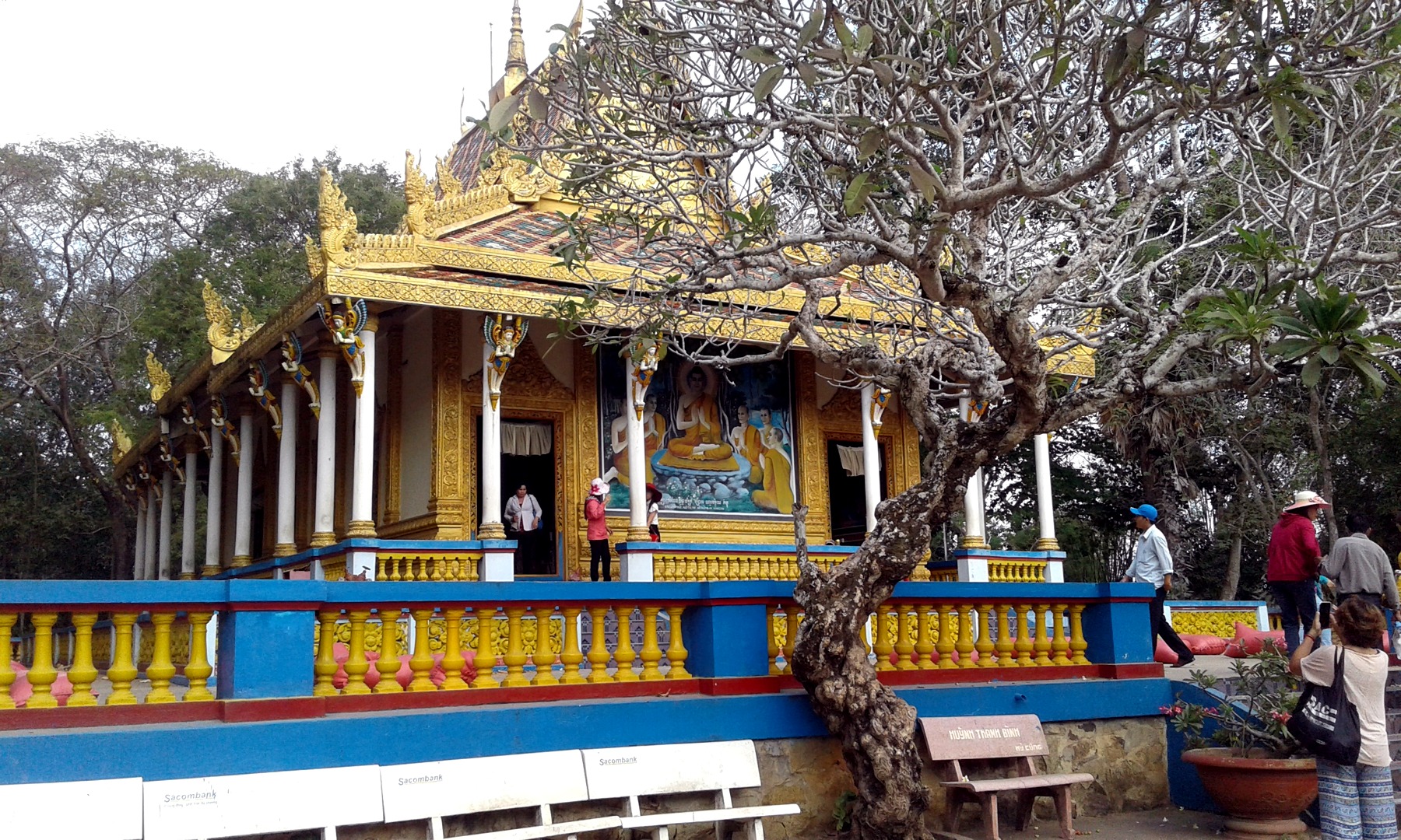 Chùa Dơi Sóc Trăng - kinh nghiệm tham quan chùa Mahatup Khmer Nam Bộ