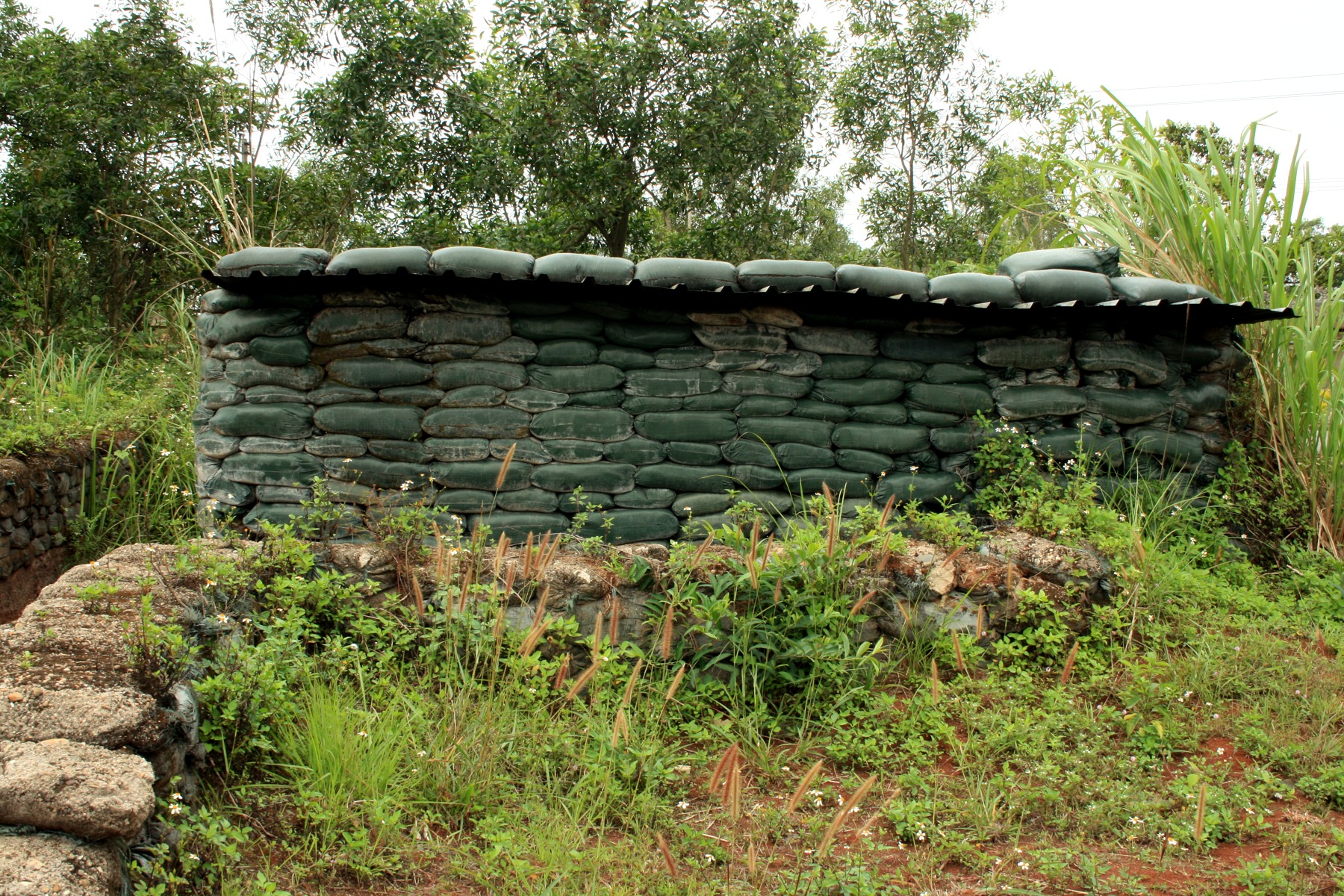 Bunker phục dựng tại khu di tích Khe Sanh - Tà Cơn