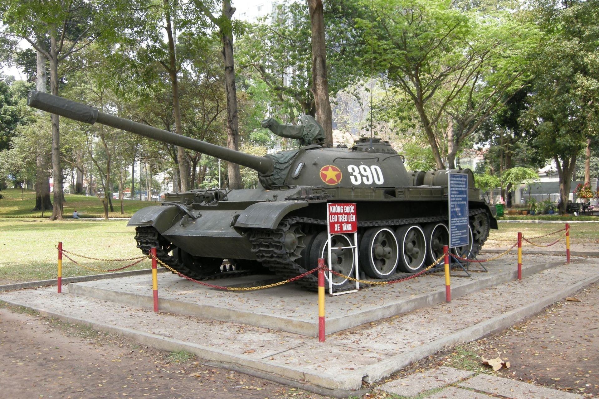The T-59 tank No. 390 - gợi ý hành trình và cách ghép tuyến
