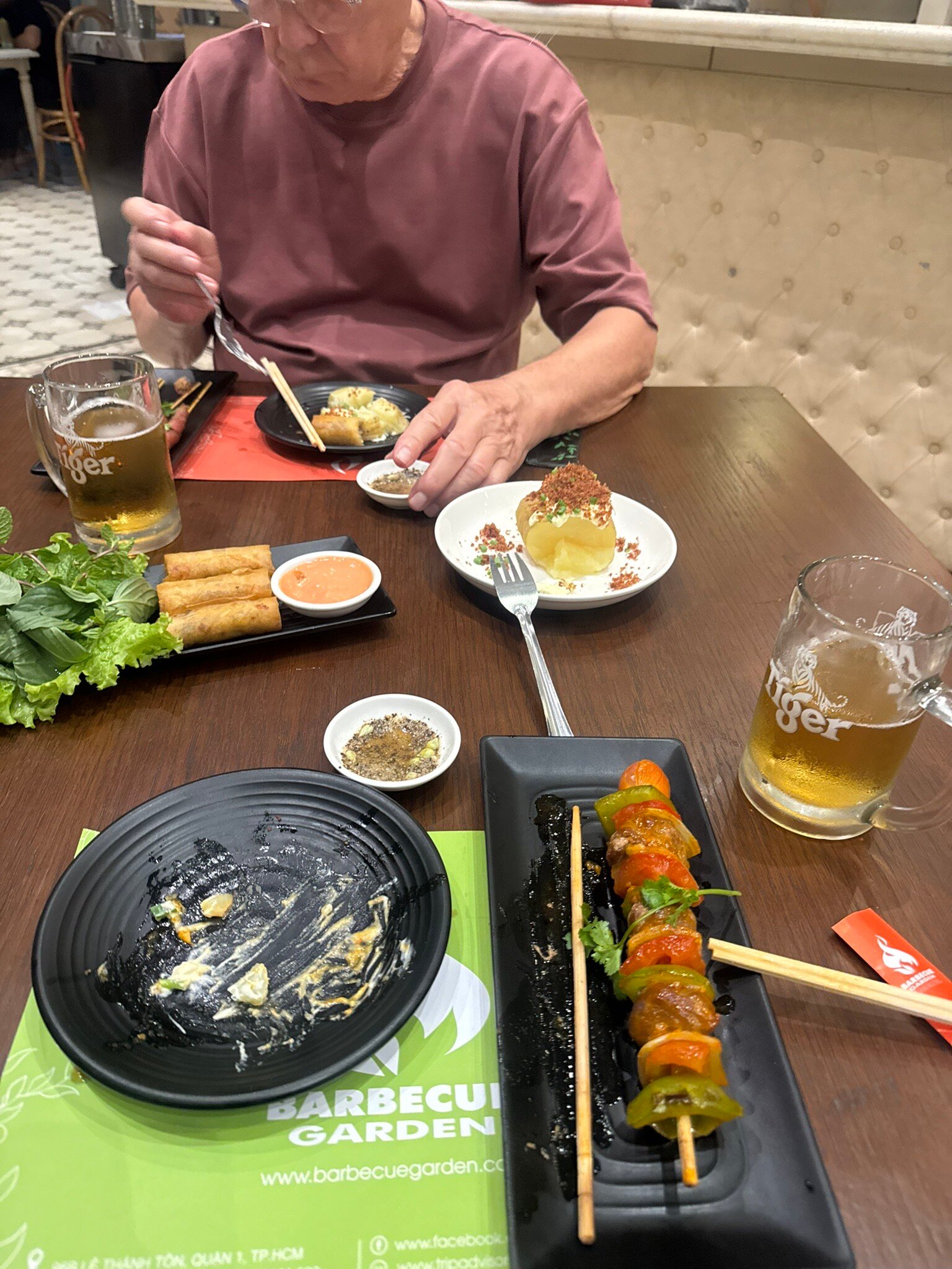 Chi tiết trải nghiệm tại Barbecue Garden Restaurant
