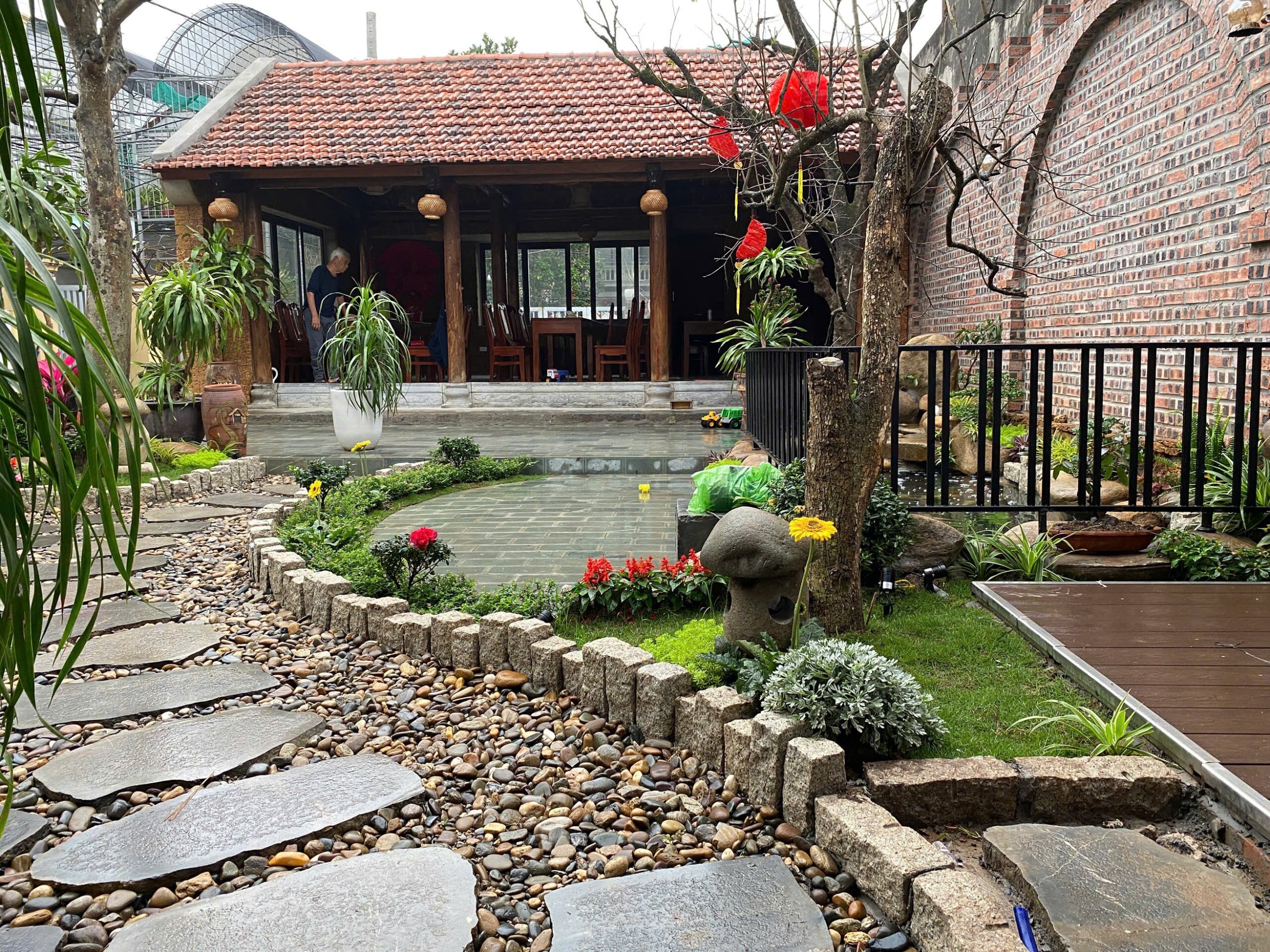 Champs De TamCoc Garden - Pizza và bữa tối dễ chịu ở Ninh B…