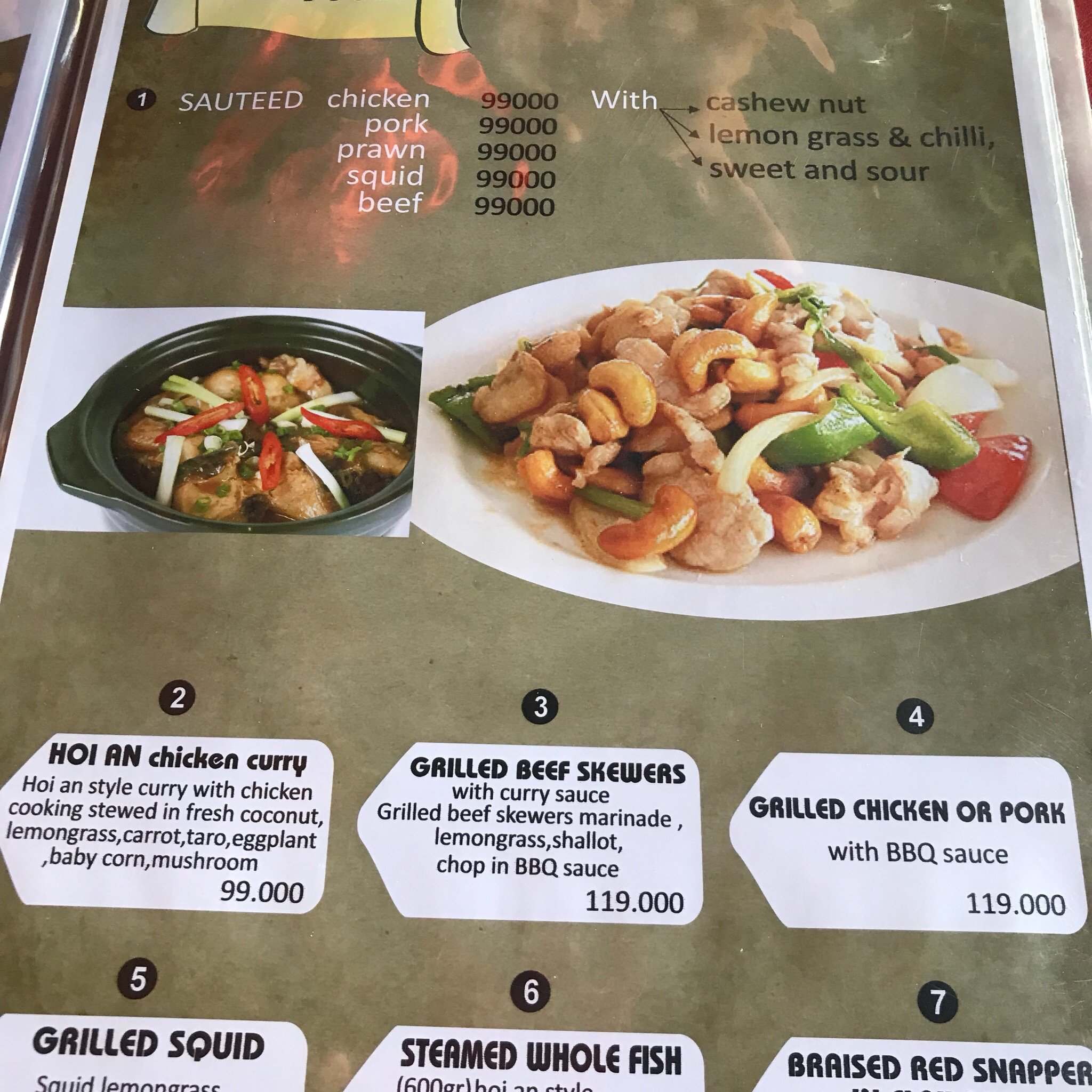 Chi tiết trải nghiệm tại Firefly Restaurant & Bar