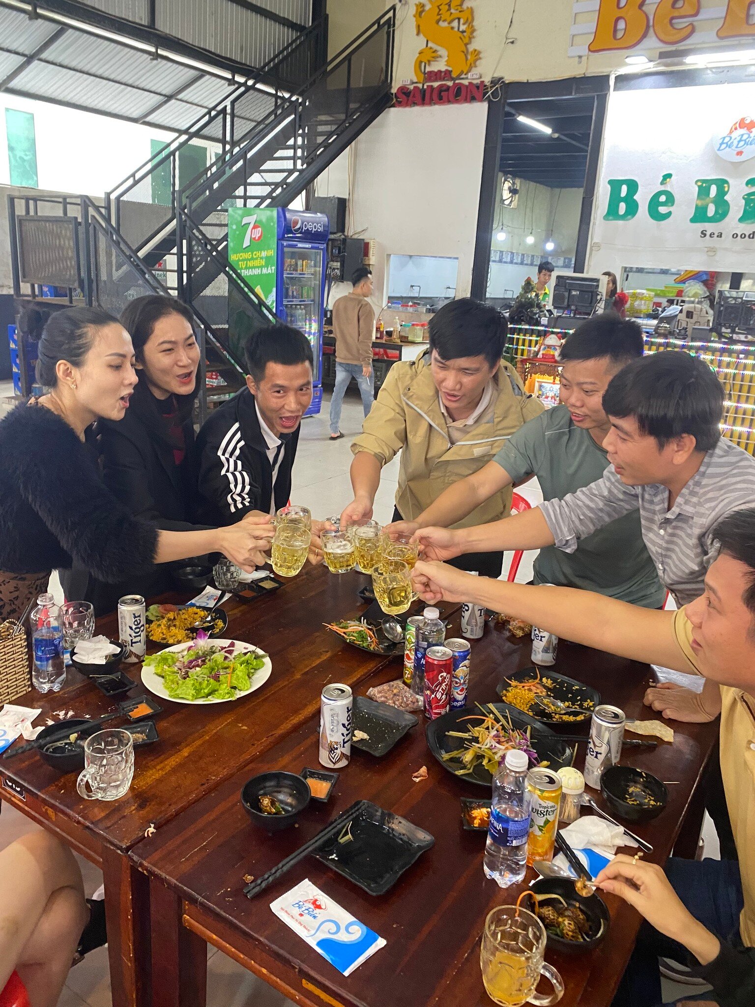 Chi tiết trải nghiệm tại Hải Sản Bé Biển