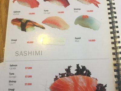 Món ăn hoặc đồ uống tại Love Sushi Phan Thiet