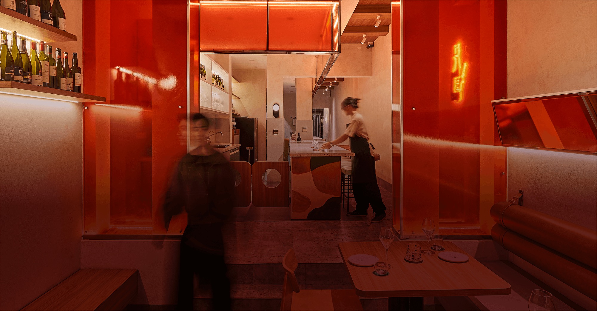 Không gian tại Màu Gastro Wine Bar