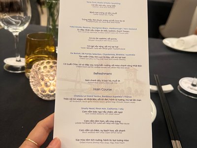 Chi tiết trải nghiệm tại Mekong Restaurant