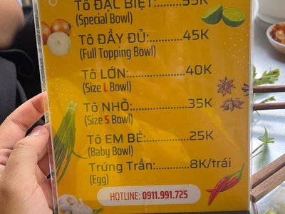 Chi tiết trải nghiệm tại Phở Ân Đà Lạt