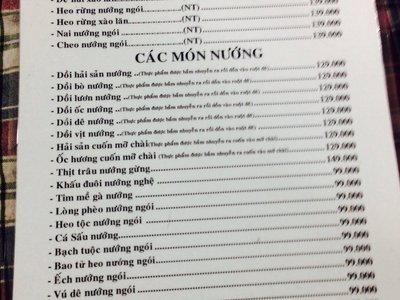 Món ăn hoặc đồ uống tại Quan An Cu Duc