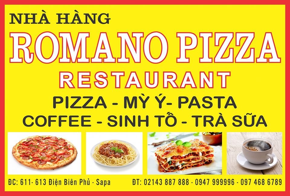 Romano Pizza Restaurant – pizza và mỳ Ý ở Sa Pa