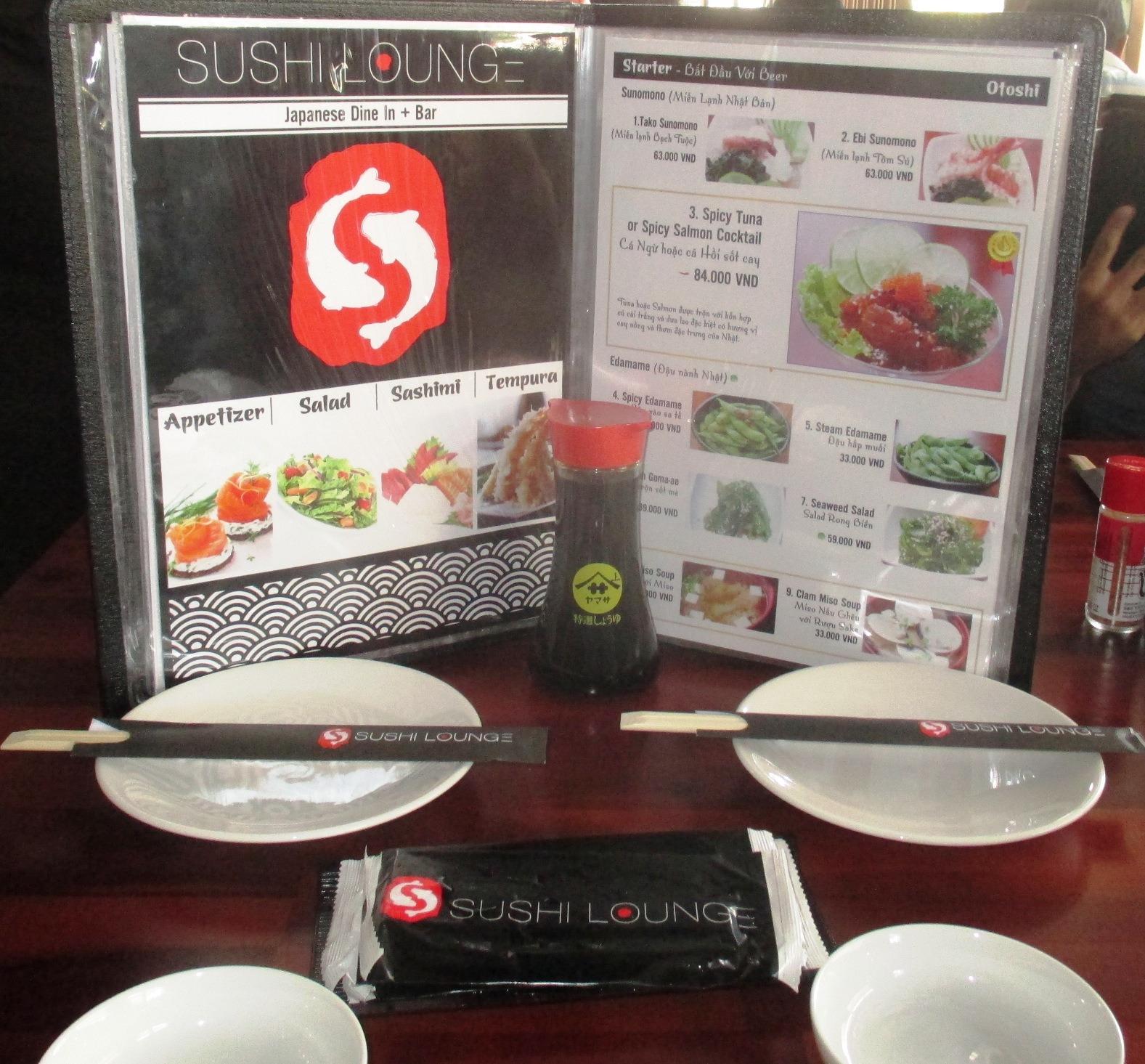 Món ăn hoặc đồ uống tại Sushi Lounge